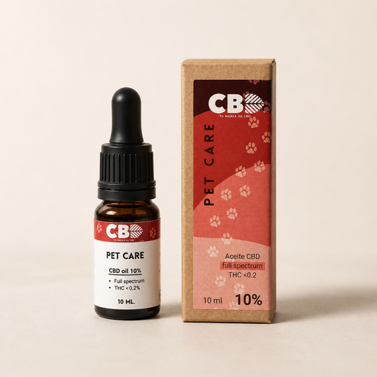Aceite CBD 10% para Mascotas (10 ml)