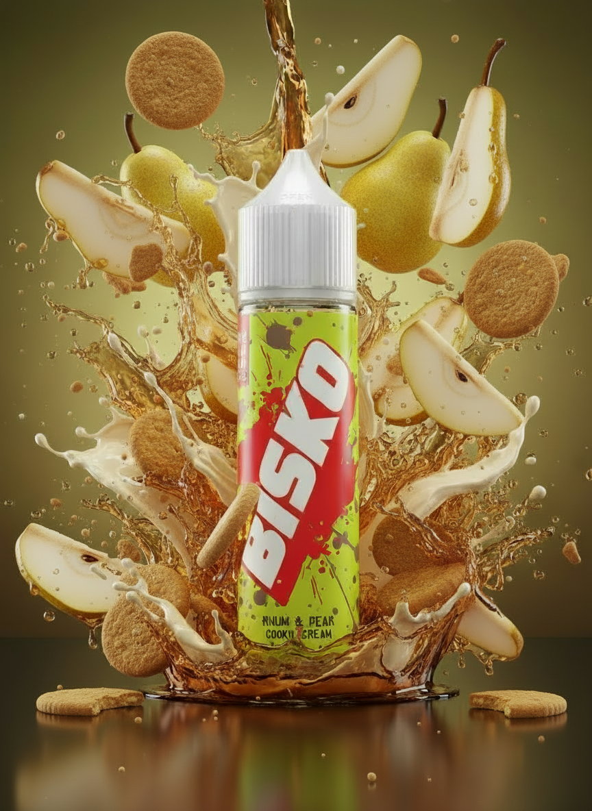RELOADVAPE - BISKO - RUM PEAR COOKIE CREAM