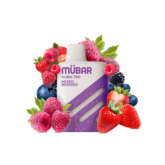MÜBAR KUBA 700 MIXED BERRIES 0% 2ML