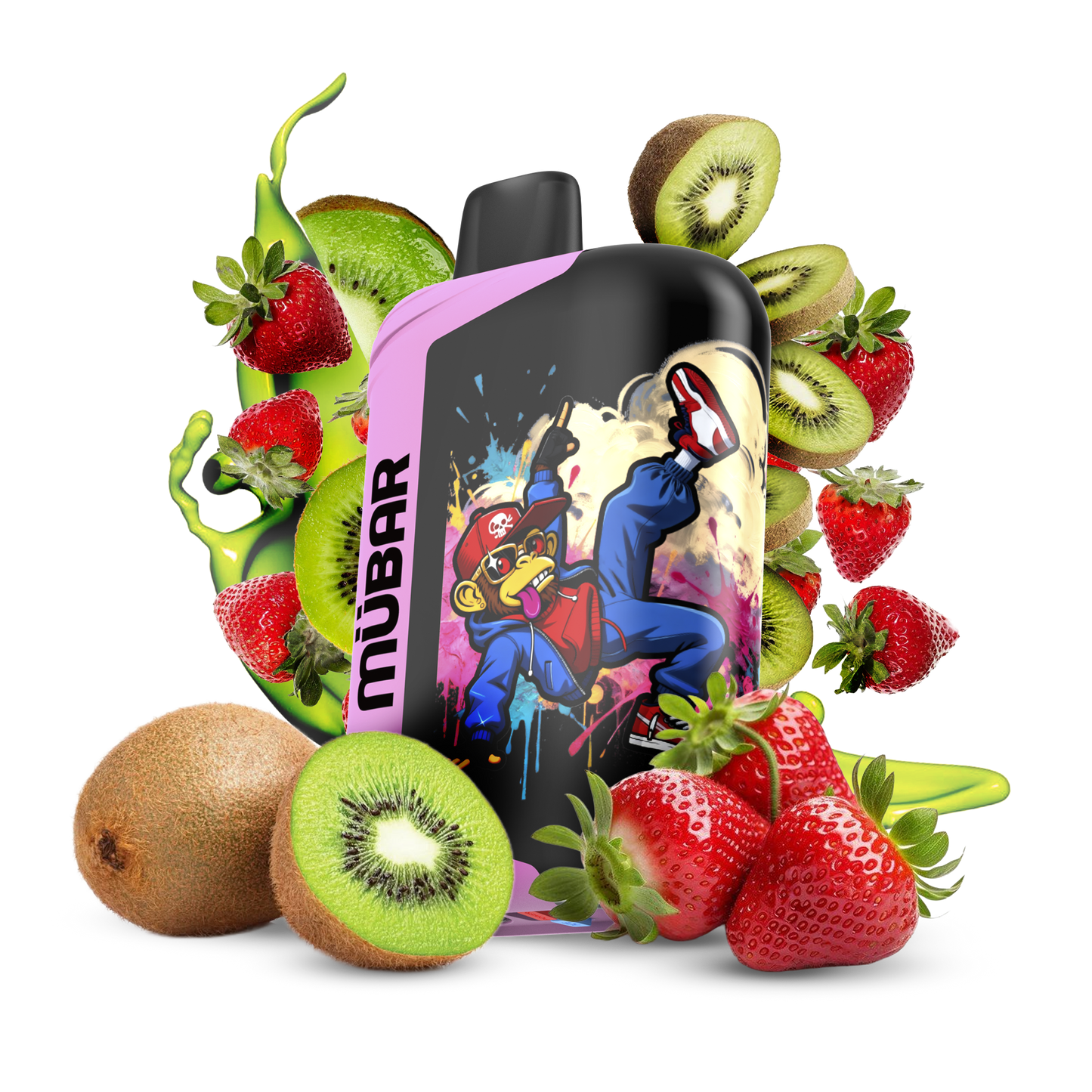 MÜBAR EDEN BEAST 50K STRAWBERRY KIWI 0%