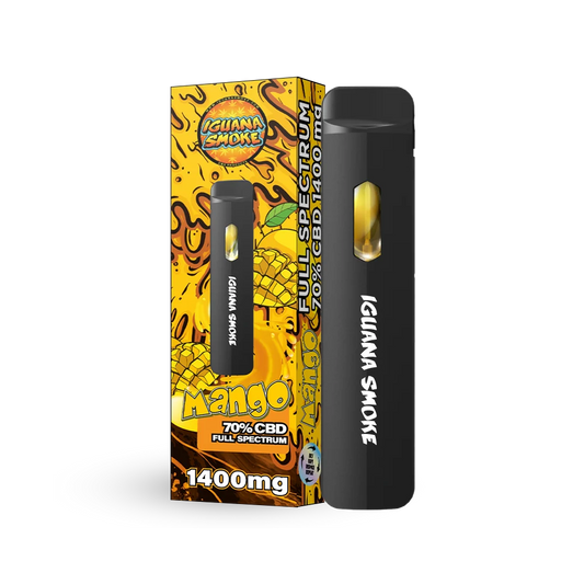 Vape CBD Full Spectrum – Iguana Pod Mango