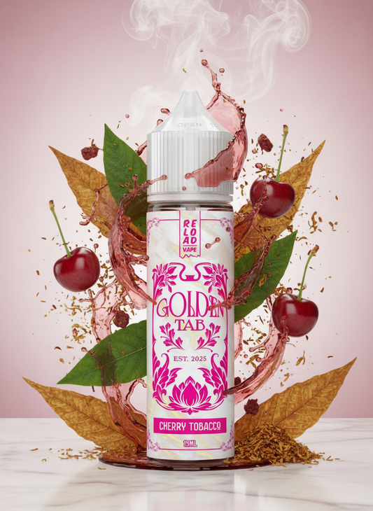 RELOADVAPE - GOLDEN TAB- CHERRY TOBACCO