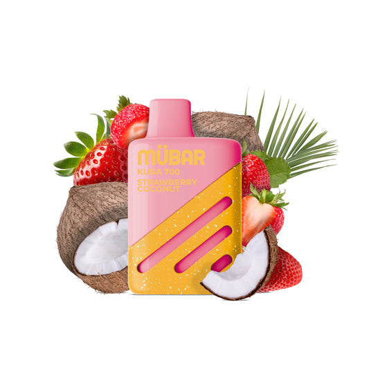 MÜBAR KUBA 700 STRAWBERRY COCONUT 20MG 2ML