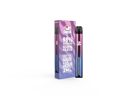 VAPE DESECHABLE H2 98% RASPBERRY DREAM 2ML - SHEESH