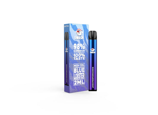 VAPE DESECHABLE H2 98% BLUE LOBSTER 2ML - SHEESH