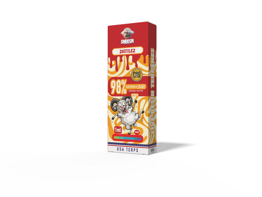 VAPE DESECHABLE H3 98% ZKITTLEZ 1ML – SHEESH