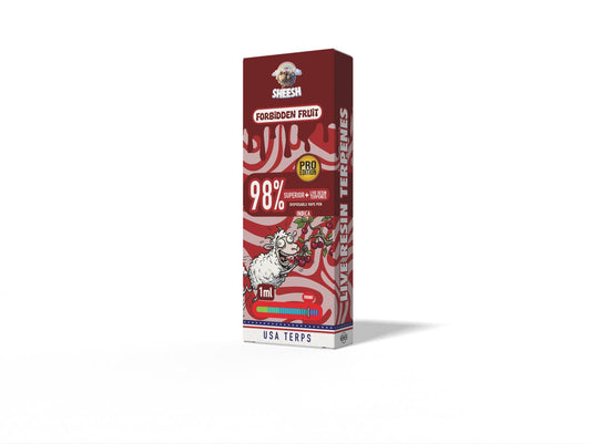 VAPE DESECHABLE H3 98% FORBIDDEN FRUIT 1ML – SHEESH