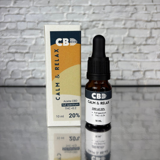 Aceite CBD 20% Full Spectrum – Base MCT (10 ml)