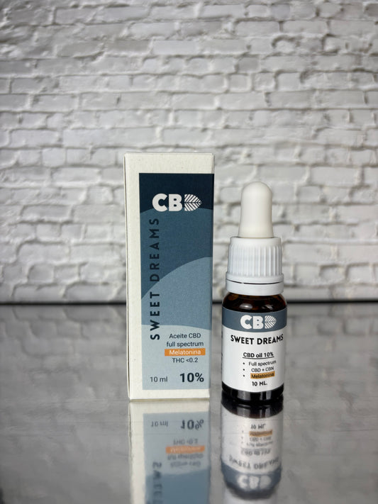 Aceite CBD 10% con melatonina y CBN – Full Spectrum (10 ml)