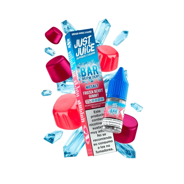 Just Juice Below Zero Salts Frozen Berry Gummy 10ml