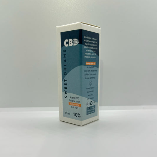 Aceite de CBD 10 % con Melatonina