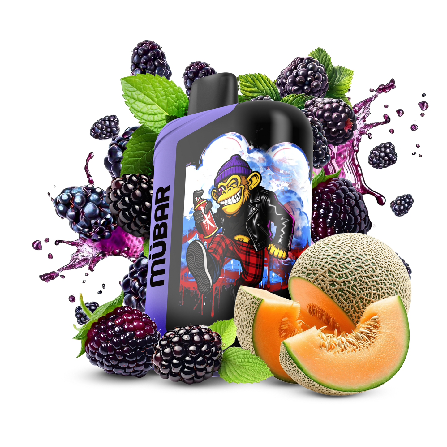 MÜBAR EDEN BEAST 50K BLACKBERRY MELON MINT 0%