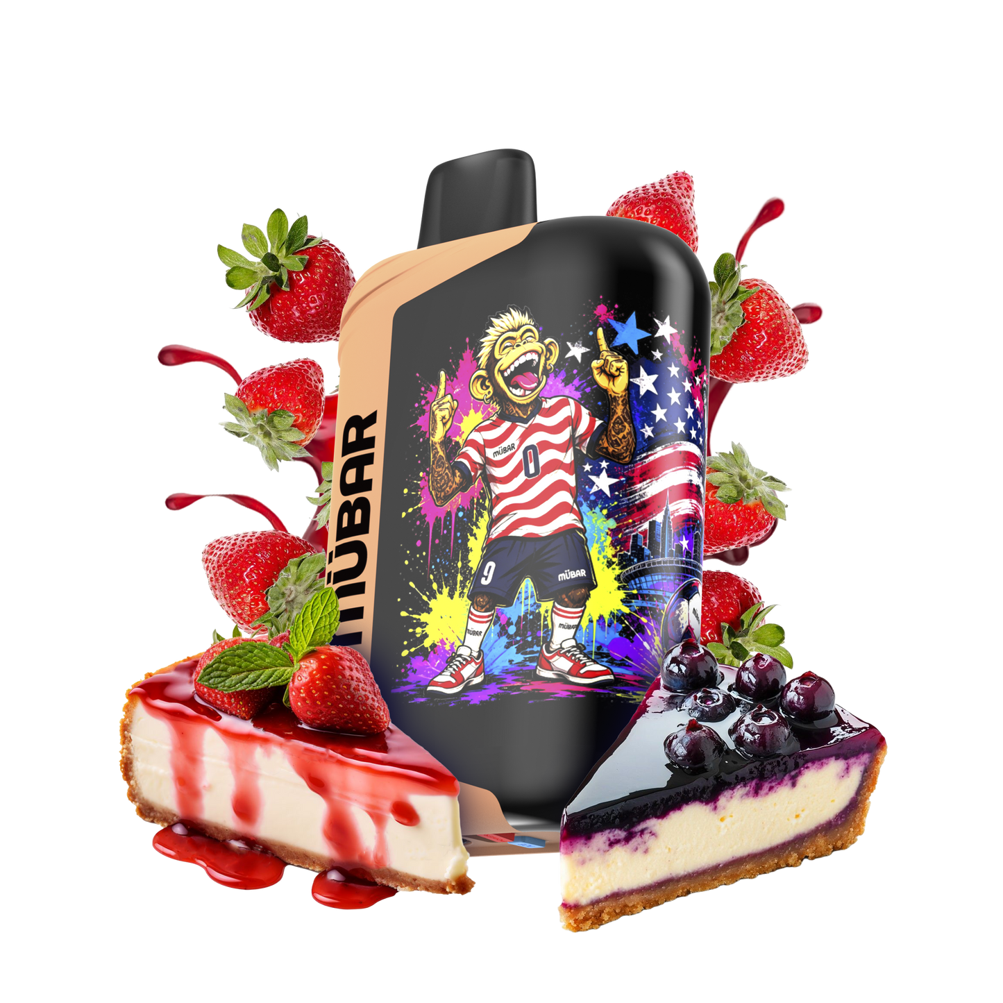 MÜBAR EDEN BEAST 50K CHEESECAKE 0% 18ml