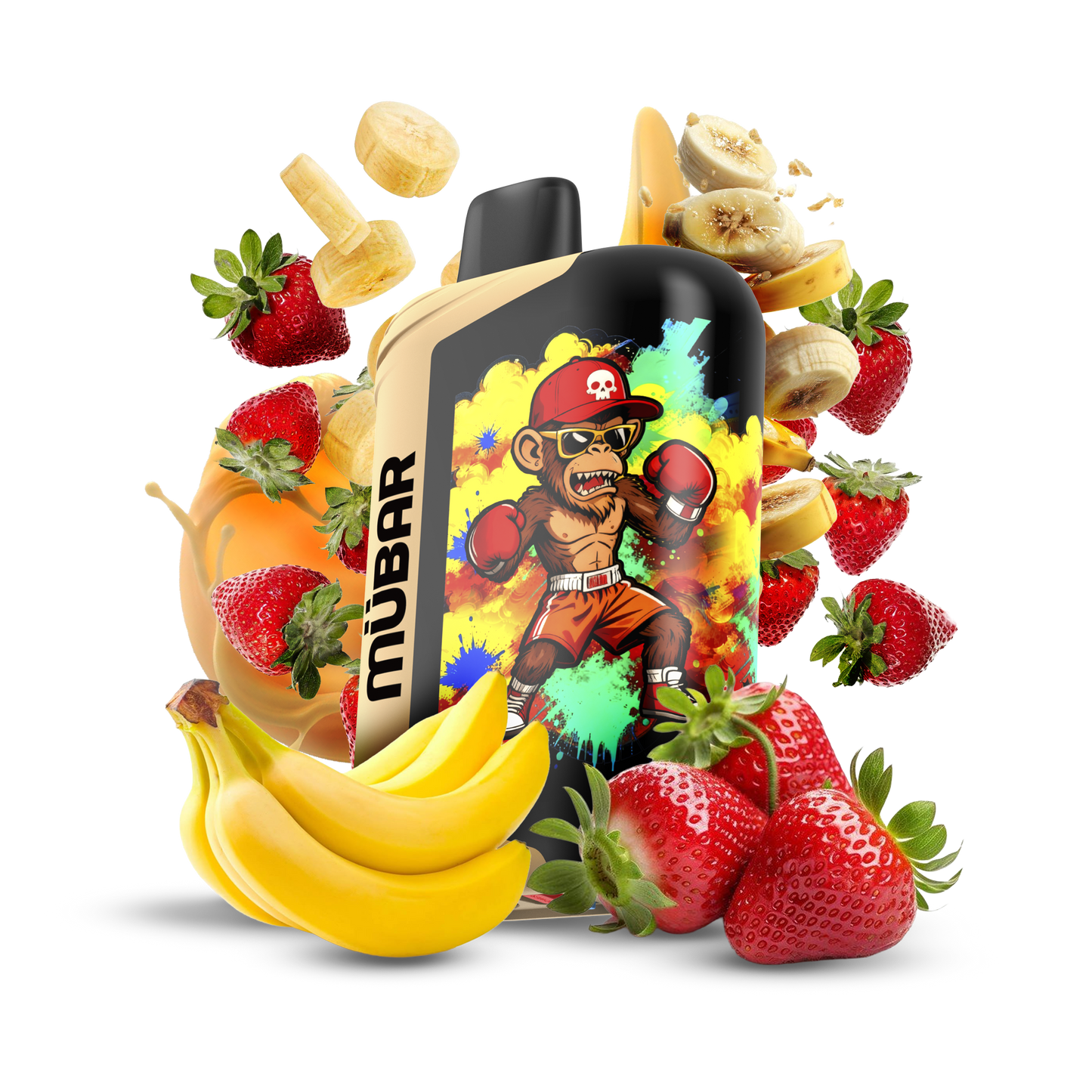 MÜBAR EDEN BEAST 50K STRAWBERRY BANANA 0%