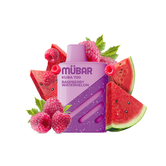MÜBAR KUBA 700 RASPBERRY WATERMELON 20MG 2ML