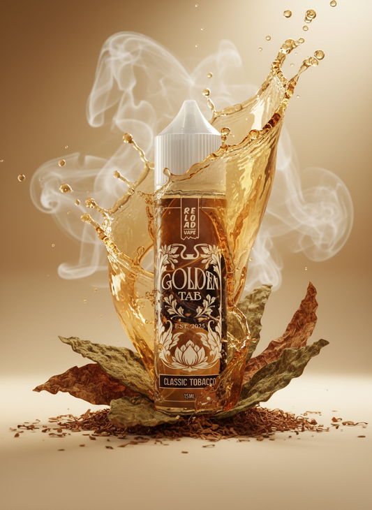 RELOADVAPE - GOLDEN TAB - CLASSIC TOBACCO