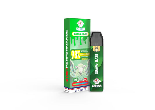 VAPE DESECHABLE H3 98% GUAVA HZE 1ML – SHEESH