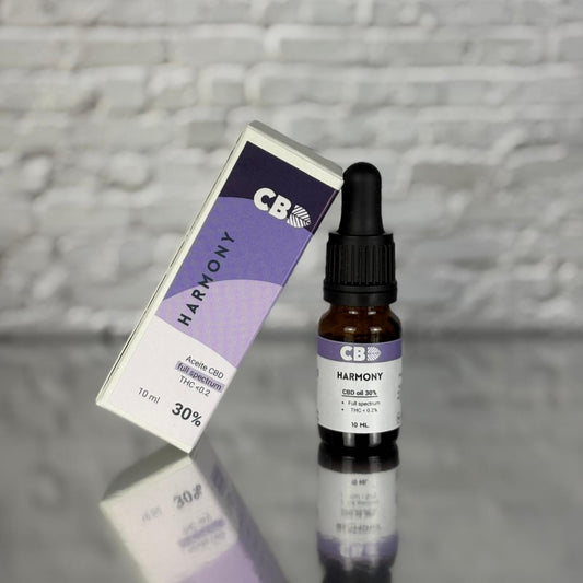Aceite CBD 30% Full Spectrum – botella de 10 ml con base MCT