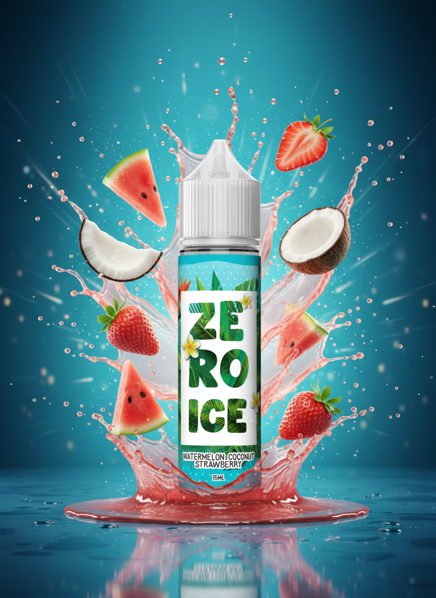 RELOADVAPE - ZERO ICE - WATERMELON COCONUT STRAWBERRY