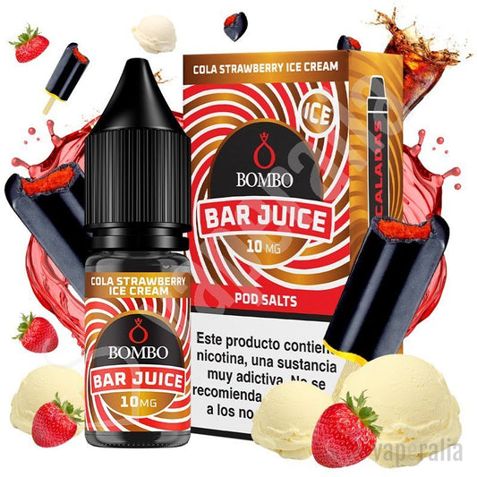 Cola Strawberry Ice Cream 10ml - Bombo Bar Juice