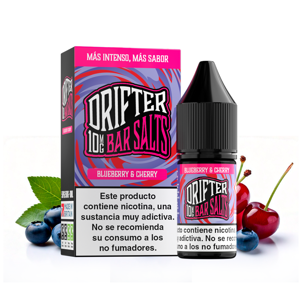 Drifter Bar Salts Blueberry Cherry 10ml