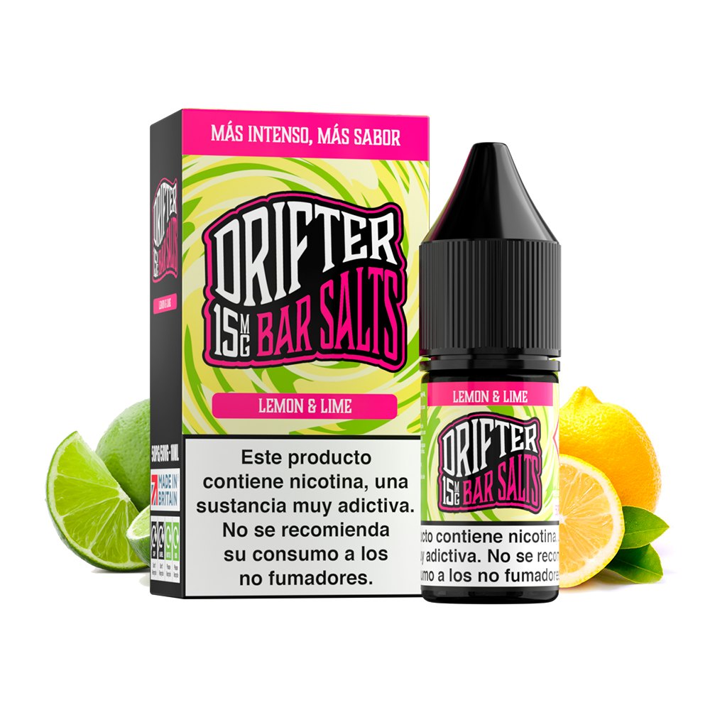 Drifter Bar Salts Lemon Lime 10ml
