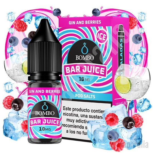 Gin & Berries Ice 10ml - Bombo Bar Juice