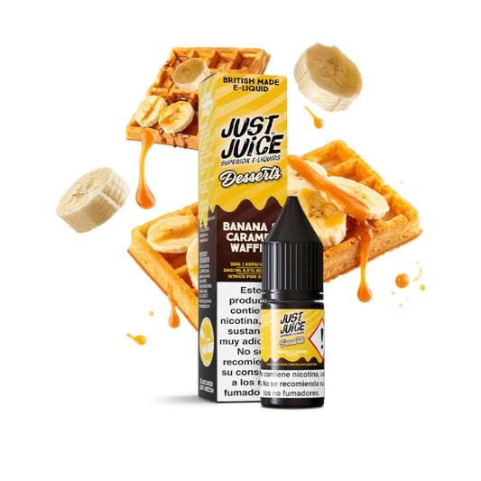 Just Juice Desserts Salts Banana Caramel Waffle 10ml