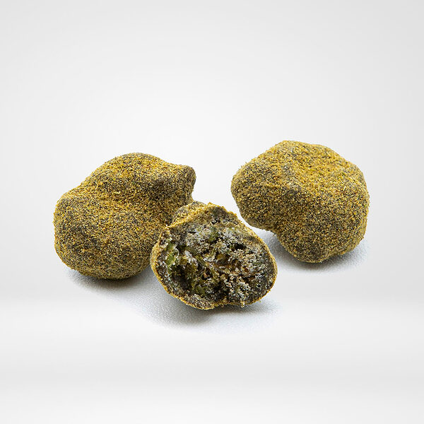 Moon Rock CBD – flor de cáñamo recubierta en polen y CBD