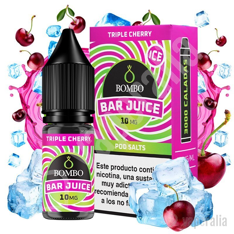 Triple Cherry Ice 10ml - Bombo Bar Juice